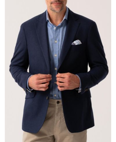 Мужской классический блейзер Koy Clothing из смеси шерсти и кашемира