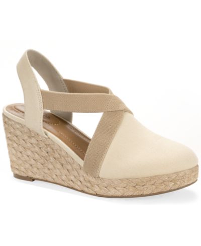 Женские эспадрильи Style & Co Siennaa Closed Toe Wedge