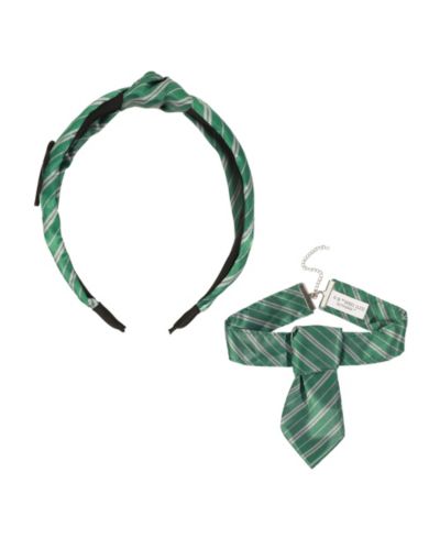 Harry Potter Slytherin Crest 2-Piece Cosplay Headband Set