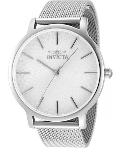 Invicta Lady's 48972 Wild Flower Quartz  Silver Dial Watch