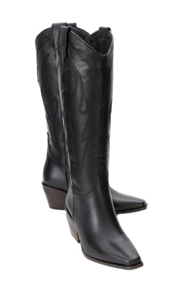 Женские кожаные сапоги Forever & Always Shoes Pietro Western Knee High