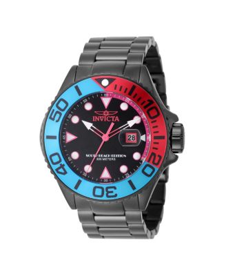 Часы Invicta Men's 48614 Grand Diver Quartz 3 Hand Black Dial