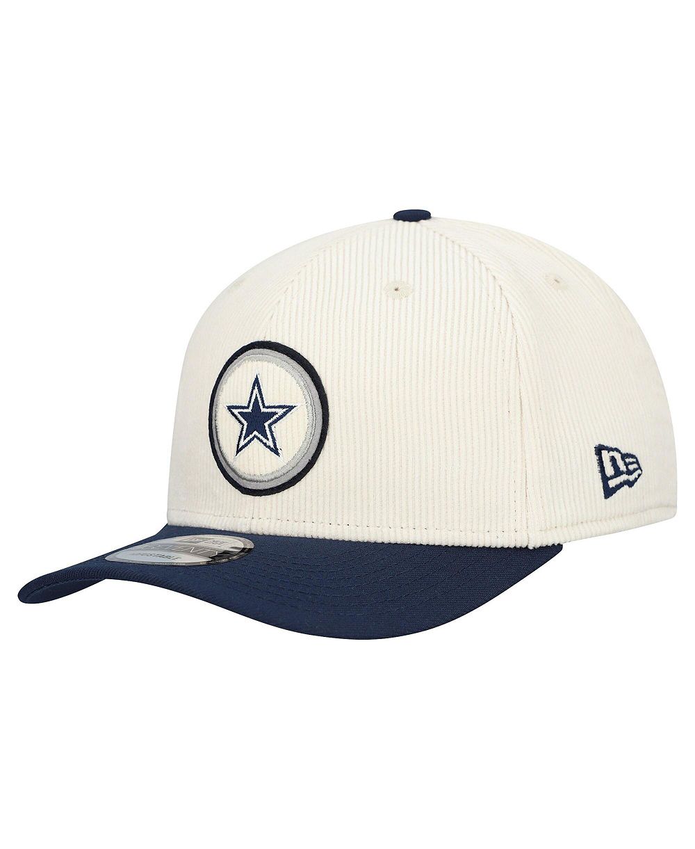 Мужская кепка New Era Cream Dallas Cowboys Loyal Corduroy 9SEVENTY Adjustable