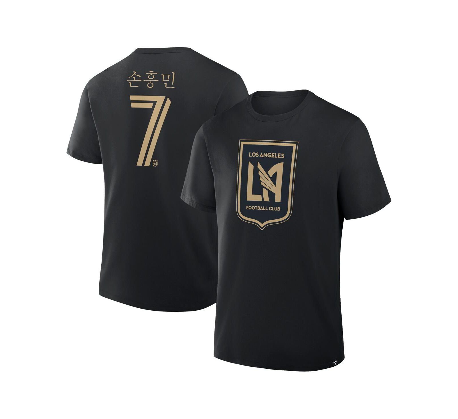 Fanatics Мужская футболка Son Heung-Min Black LAFC с именем и номером