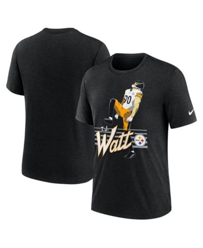 Nike Мужская футболка Pittsburgh Steelers с графическим принтивом T.J. Watt