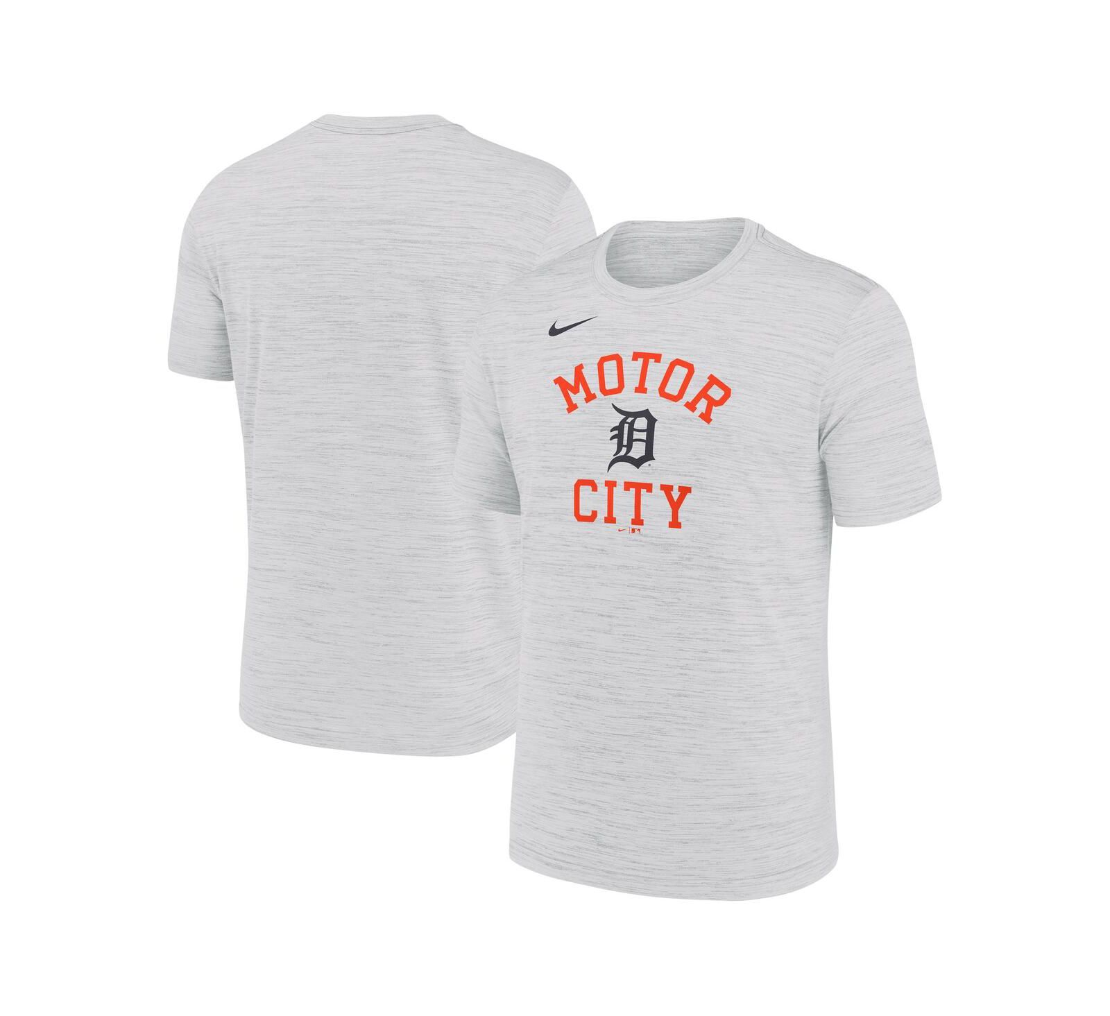 Мужская футболка Nike Dri-FIT с надписью Detroit Tigers Velocity Team