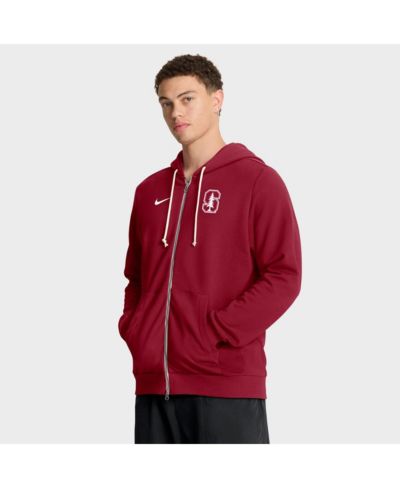 Худи Nike Men's Cardinal Stanford Cardinal 2025 Sideline Standard Issue Dri-FIT Full-Zip