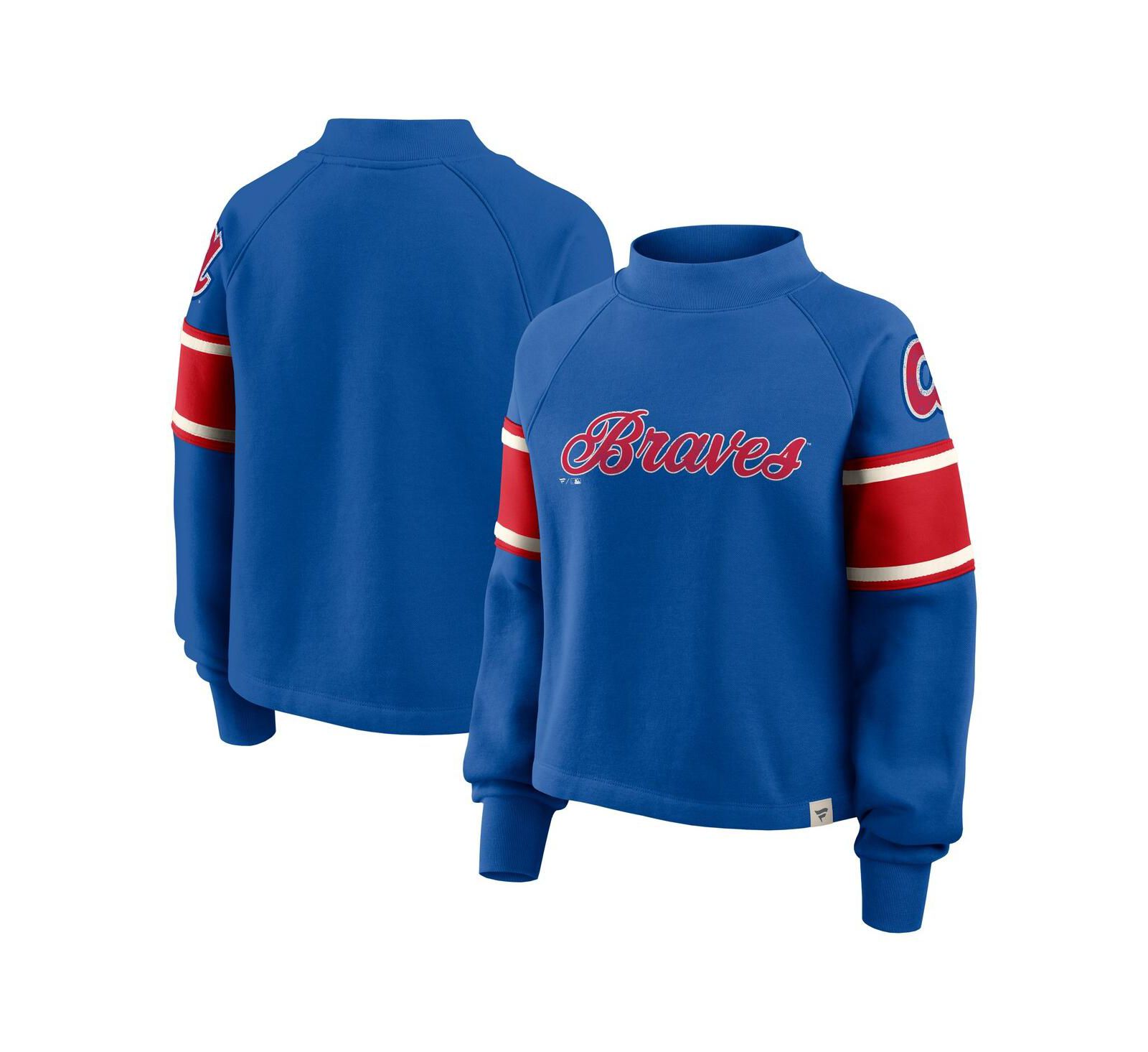 Fanatics Женский безразмерный свитшот Fanatics Atlanta Braves
