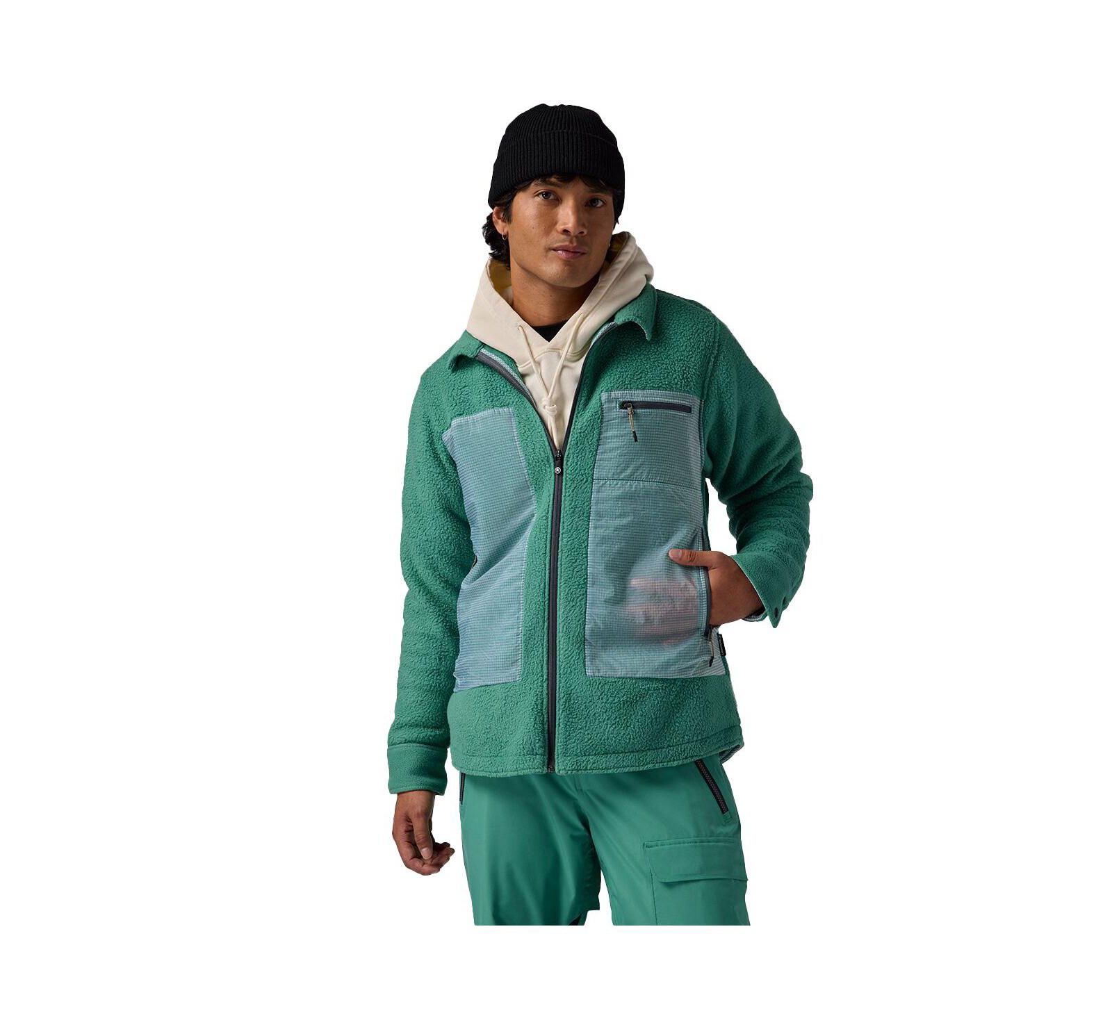 Мужская флисовая рубашка-куртка Backcountry Wander Pile-Fleece
