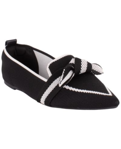Tahari Женские лоферы Florentia Pointed Toe Knit