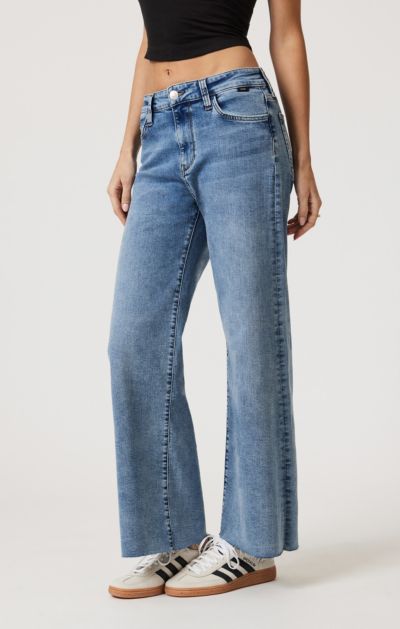 Mavi Jeans Женские джинсы Mavi Paloma Wide Leg, Light Brushed Tribeca