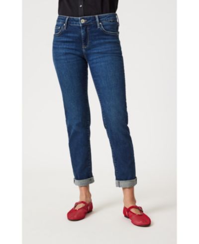 Джинсы Mavi Jeans Women's Mavi Emma Slim Boyfriend In Deep Brushed Tribeca