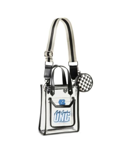 Прозрачный кошелек-мессенджер WEAR by Erin Andrews North Carolina Tar Heels Stadium Coin Pouch
