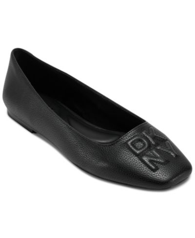 DKNY Women's Darianne Square Toe Ballet Flats