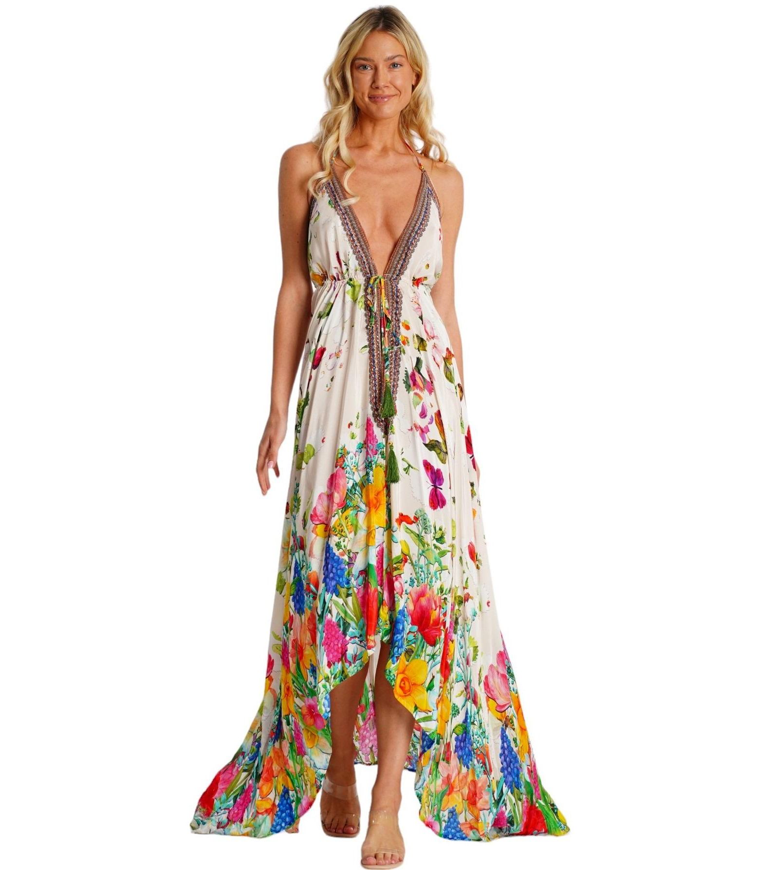 Женское платье макси La Moda Clothing halterneck