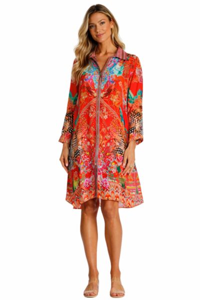 Летнее платье La Moda Clothing Women's Midi Summer with Side Slits