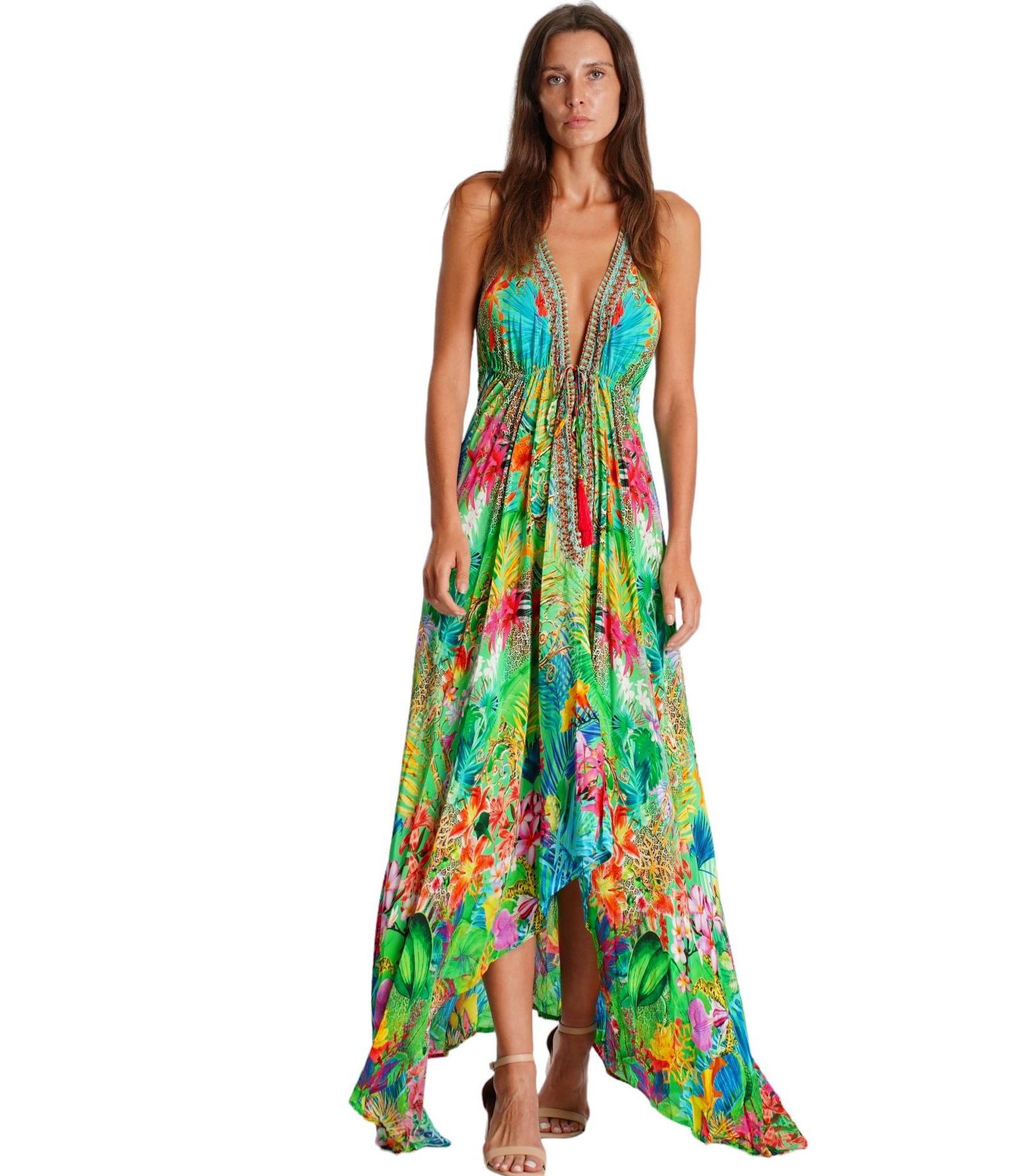 Женское платье-макси La Moda Clothing Halterneck