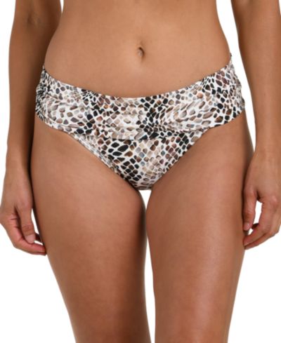 La Blanca Женские плавательные трусы La Blanca Wild Whispers с широким поясом