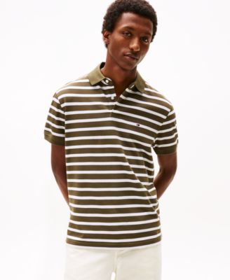 Tommy Hilfiger Мужские хлопковые Polo рубашки Classic Fit 1985