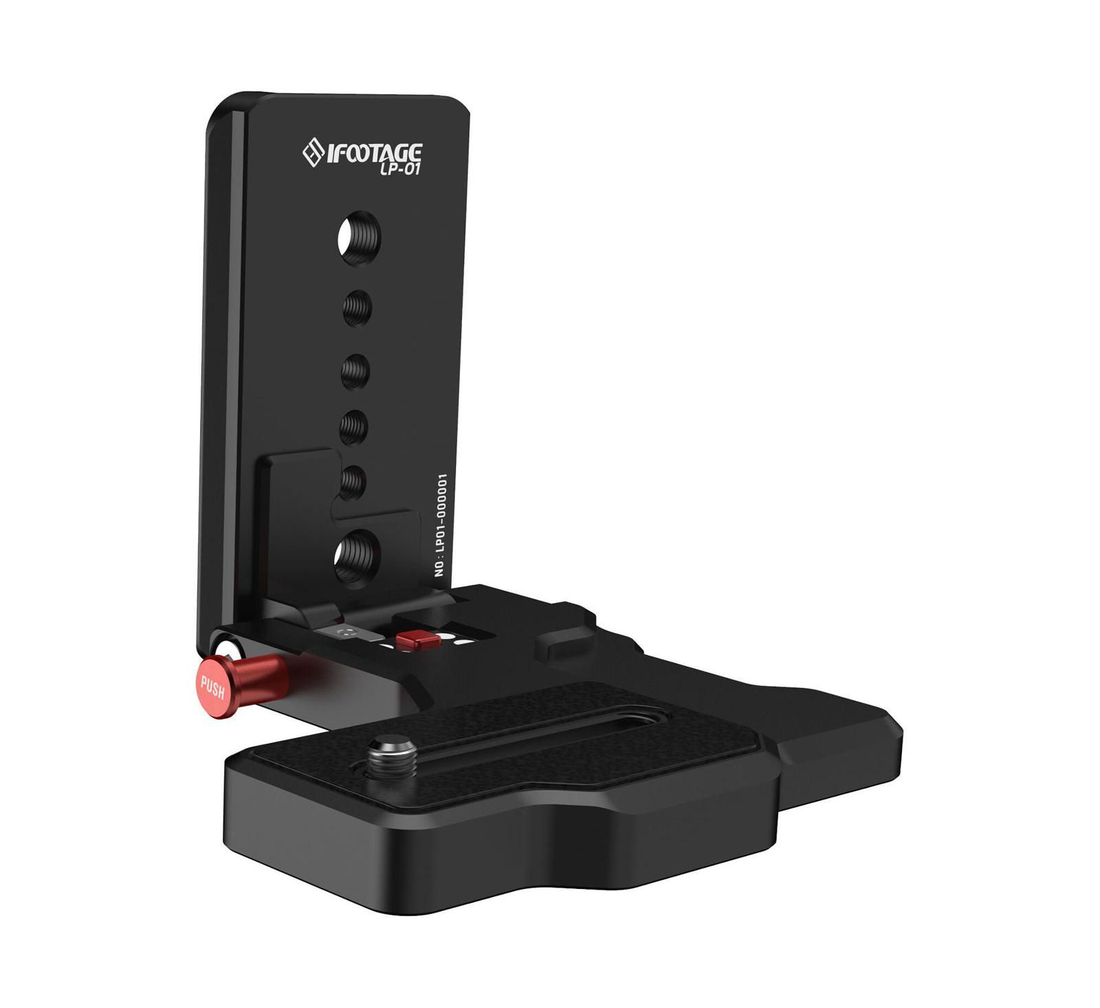 Ifootage Lp-01 L-Shape Quick Release Plate for Cameras