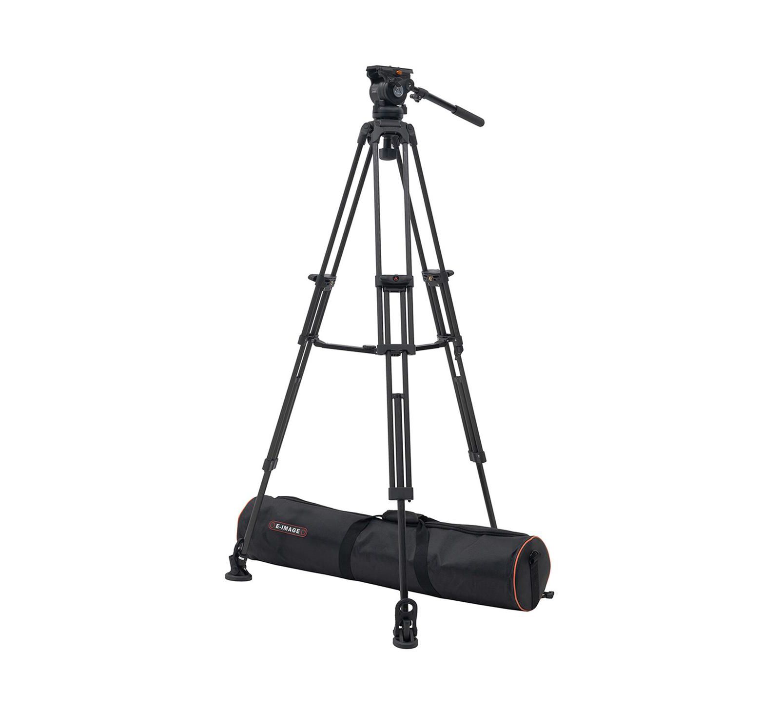 Тренога Ikan E-Image EG05C2 из углеродного волокна с видеоголовой GH05 и промежуточным распоркой