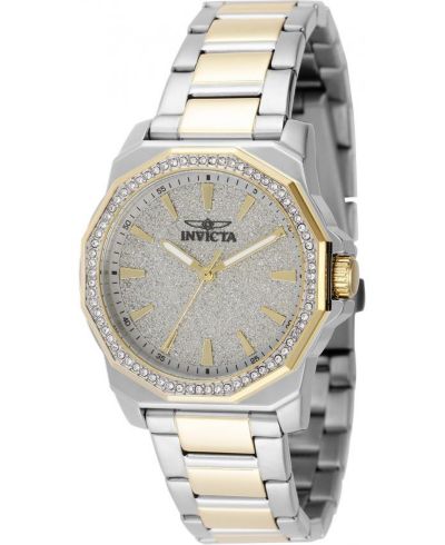 Invicta Women's 49129 Speedway Quartz 3 Hand Silver Dial Watch
