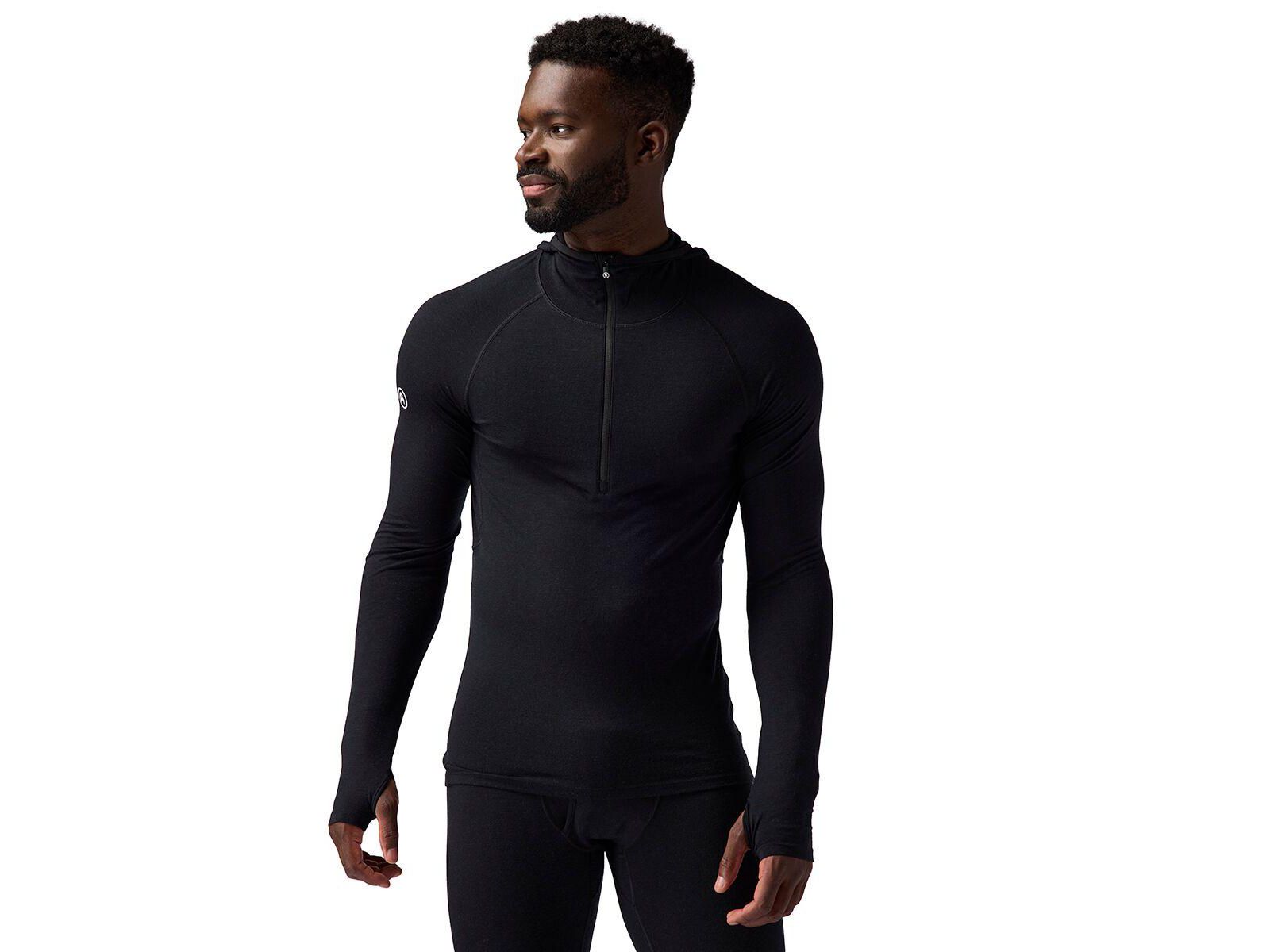 Backcountry Men's Cedars RWS Merino Lt-Wt Baselayer 1/2-Zip Scuba Top Lightweight Long Underwear Tops