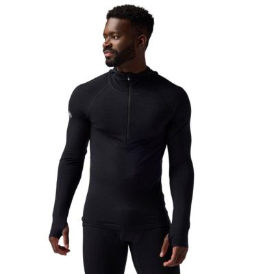 Backcountry Men's Cedars RWS Merino Lt-Wt Baselayer 1/2-Zip Scuba Top Lightweight Long Underwear Tops