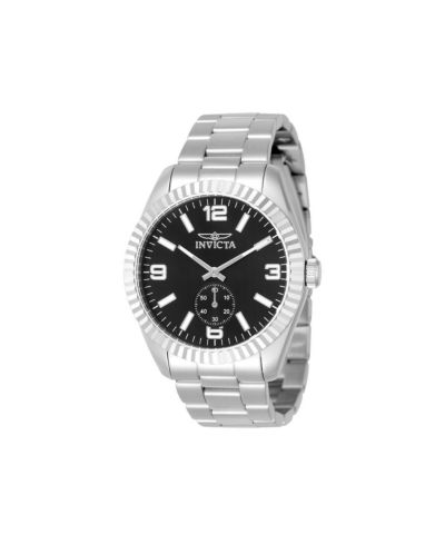 Invicta Men's 49318 Specialty  Quartz Multifunction Black Dial Watch