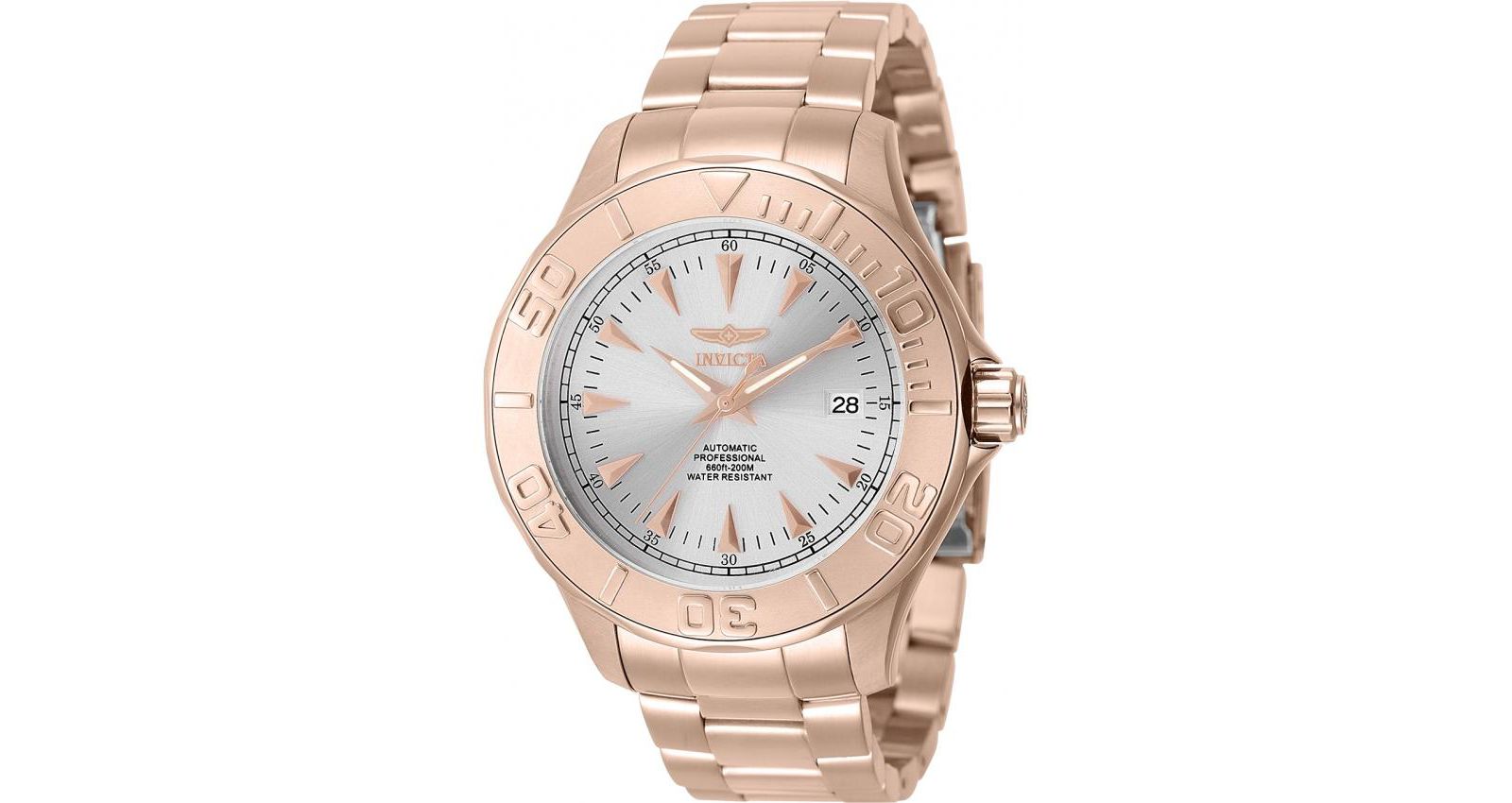 Invicta Men's 7111 Signature  Automatic 3 Hand Silver Dial Watch