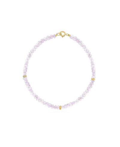 Браслет The Lovery Rose Quartz Bead 14K Gold