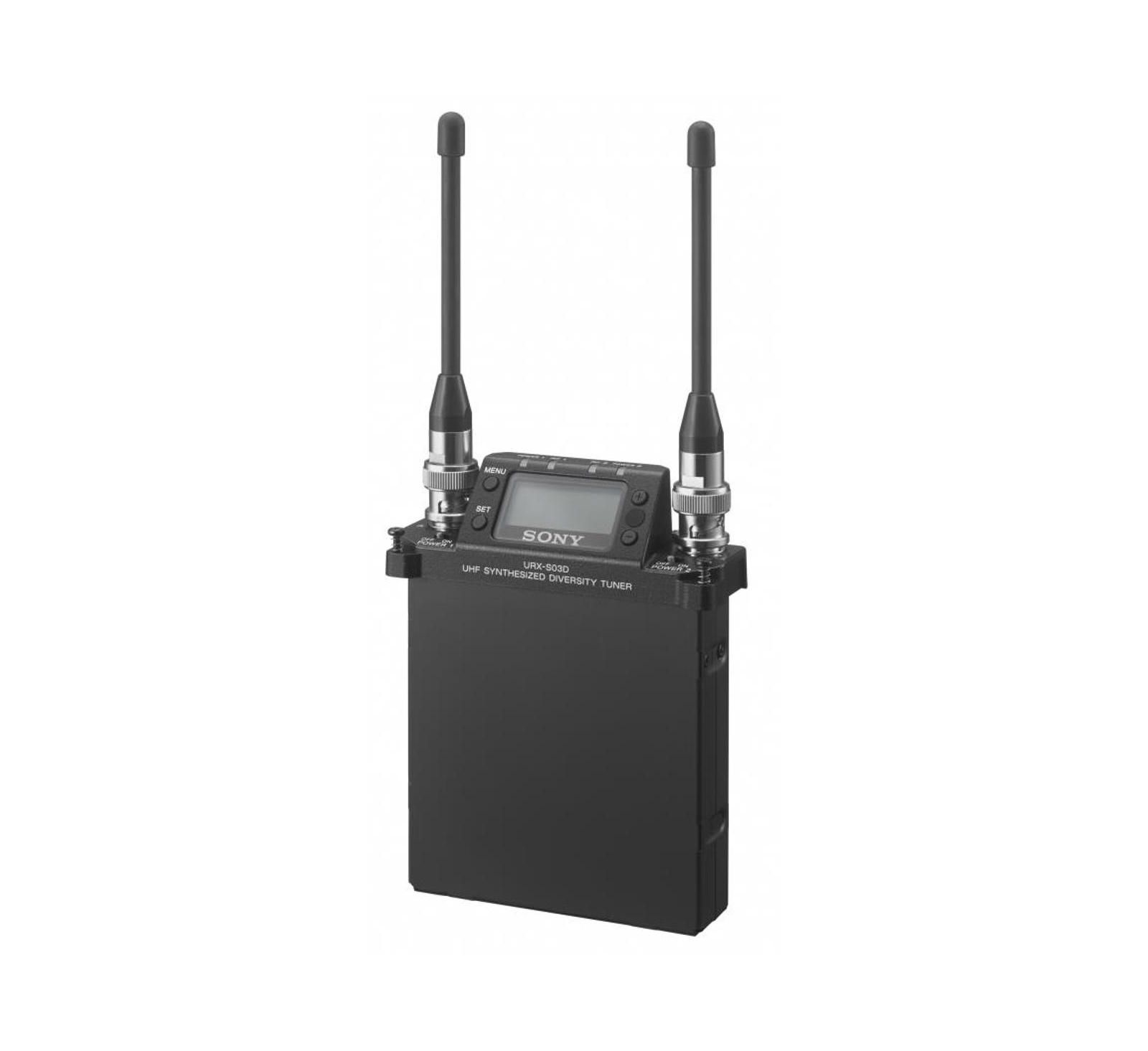 Sony URX-S03D 2-Channel Wireless Weatherproof Receiver for Sony XDCAM and HDCAM Camcorders