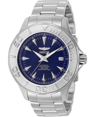 Invicta Men's 7035 Signature  Automatic 3 Hand Blue Dial Watch
