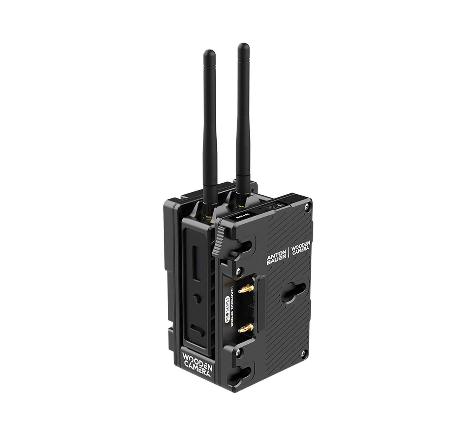 Деревянная планка для двойного аккумулятора камеры для передатчика Teradek Bolt LT, V-Mount на Gold Mount