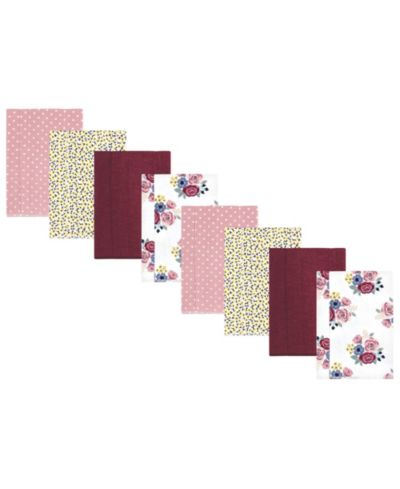 Набор пеленок Hudson Baby Girls Cotton Poly Flannel