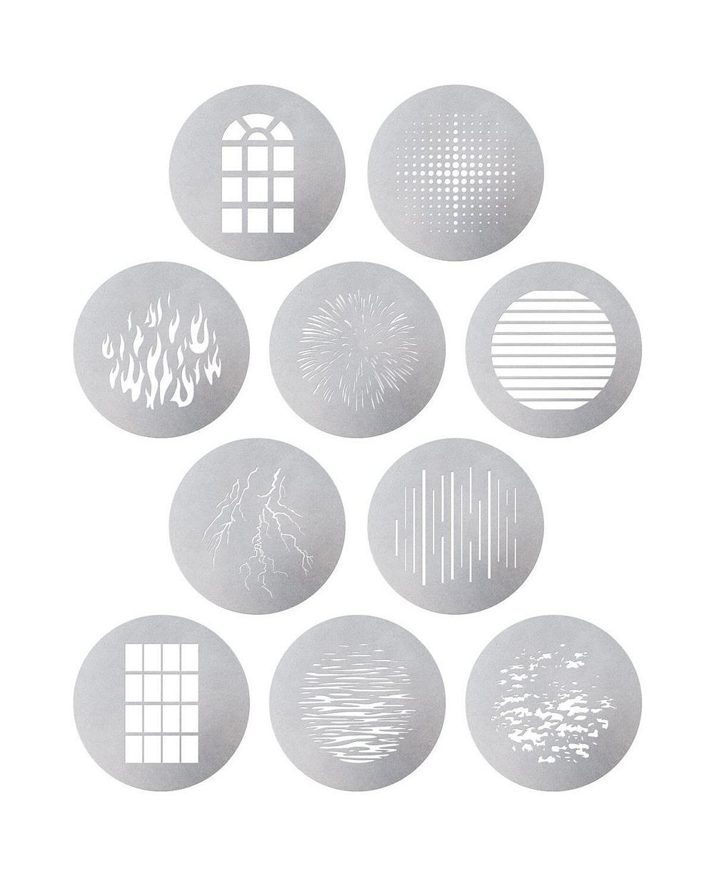 Aputure Size-A Gobo Kit for Spotlight Max Projection Modifier, 10-Pack