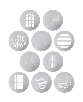 Aputure Size-A Gobo Kit for Spotlight Max Projection Modifier, 10-Pack