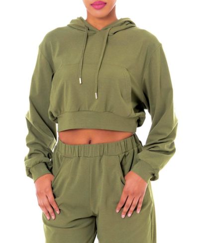 Dai Moda женское укороченное худи TONI OVERSIZED CROP