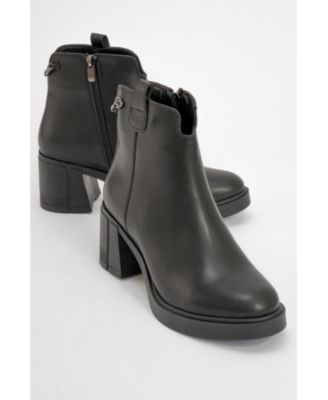 Prologue  Shoes Women s Mier Chunky Leather Boot