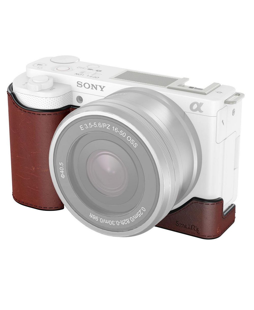 SmallRig 3527 Leather Half Case for Sony ZV-E10