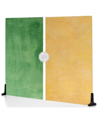 V-FLAT WORLD Duo Board - 30x40" Surface Board, Emerald City/Citrus Burst
