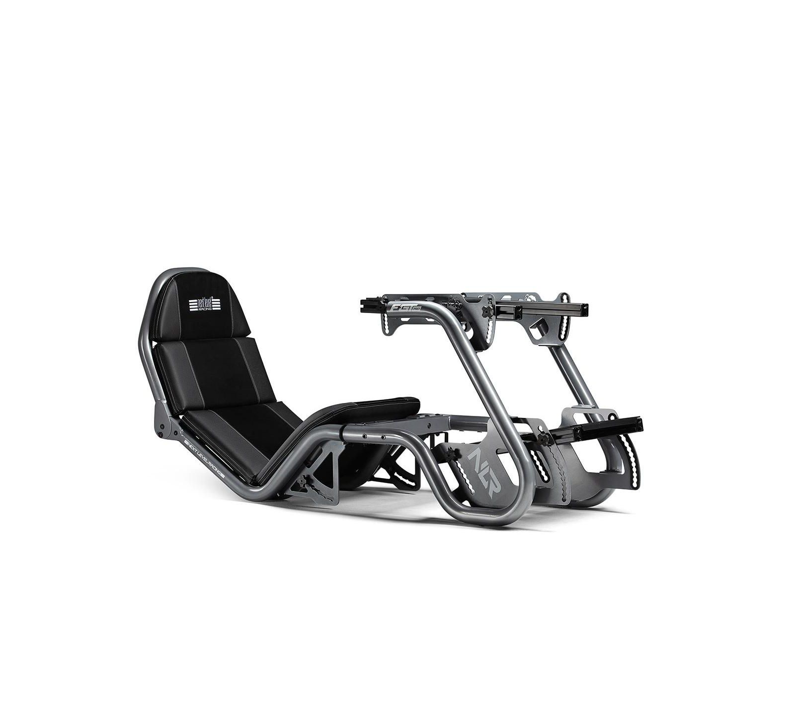 Next Level Racing F-GT Pro Formula and GT Racing Simulator Cockpit, Gray Edition