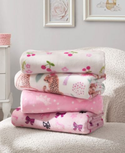 Juicy Couture Baby Plush Throw, 40" x 50"