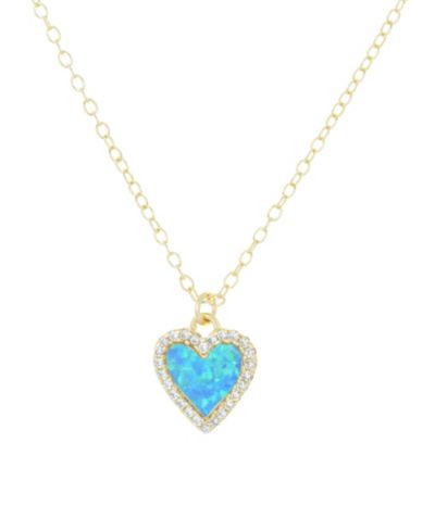 Blue green opal