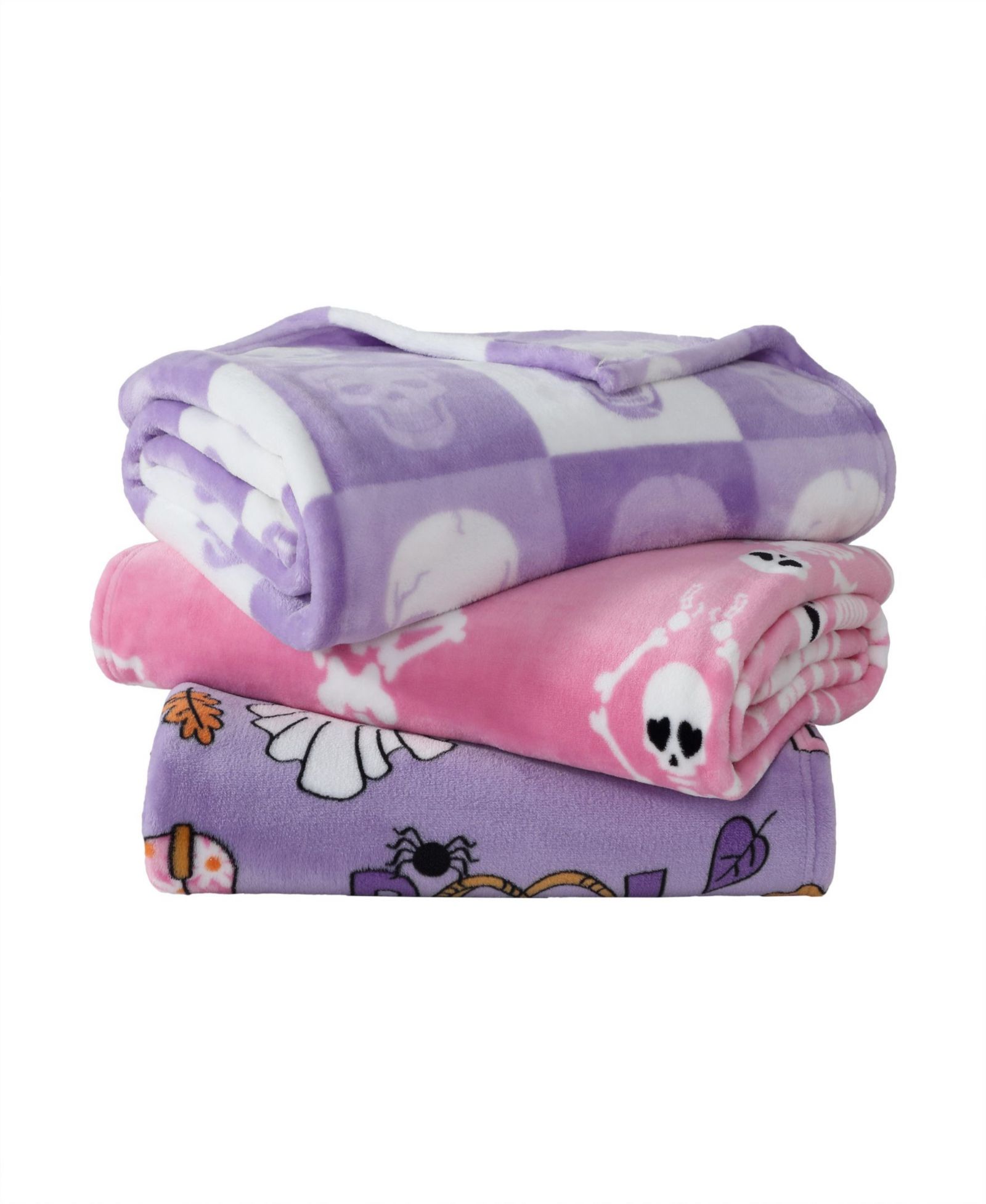 Плед Betsey Johnson Halloween Printed Ultra Soft Plush 70" x 50"