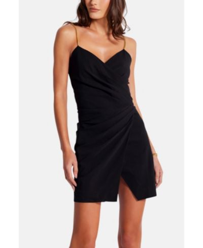 Bishop + Young Women's BISHOP + YOUNG Malone Faux Wrap Mini Dress