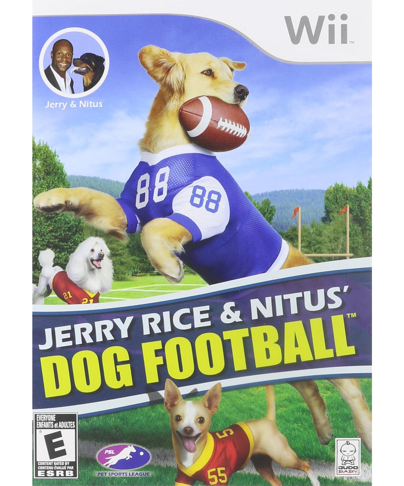 Jerry Rice & Nitus' Dog Football Nintendo Wii