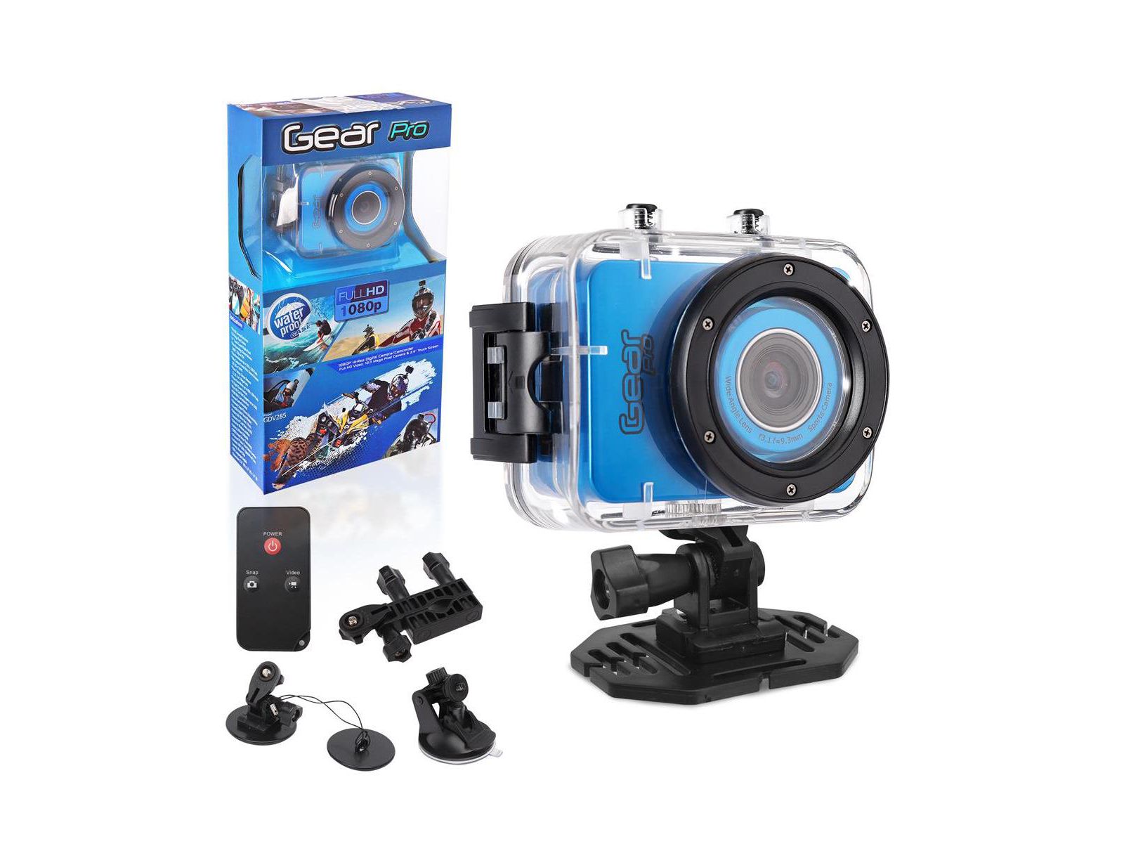 Pyle Gear Pro 1080P 12MP Waterproof Action Camera