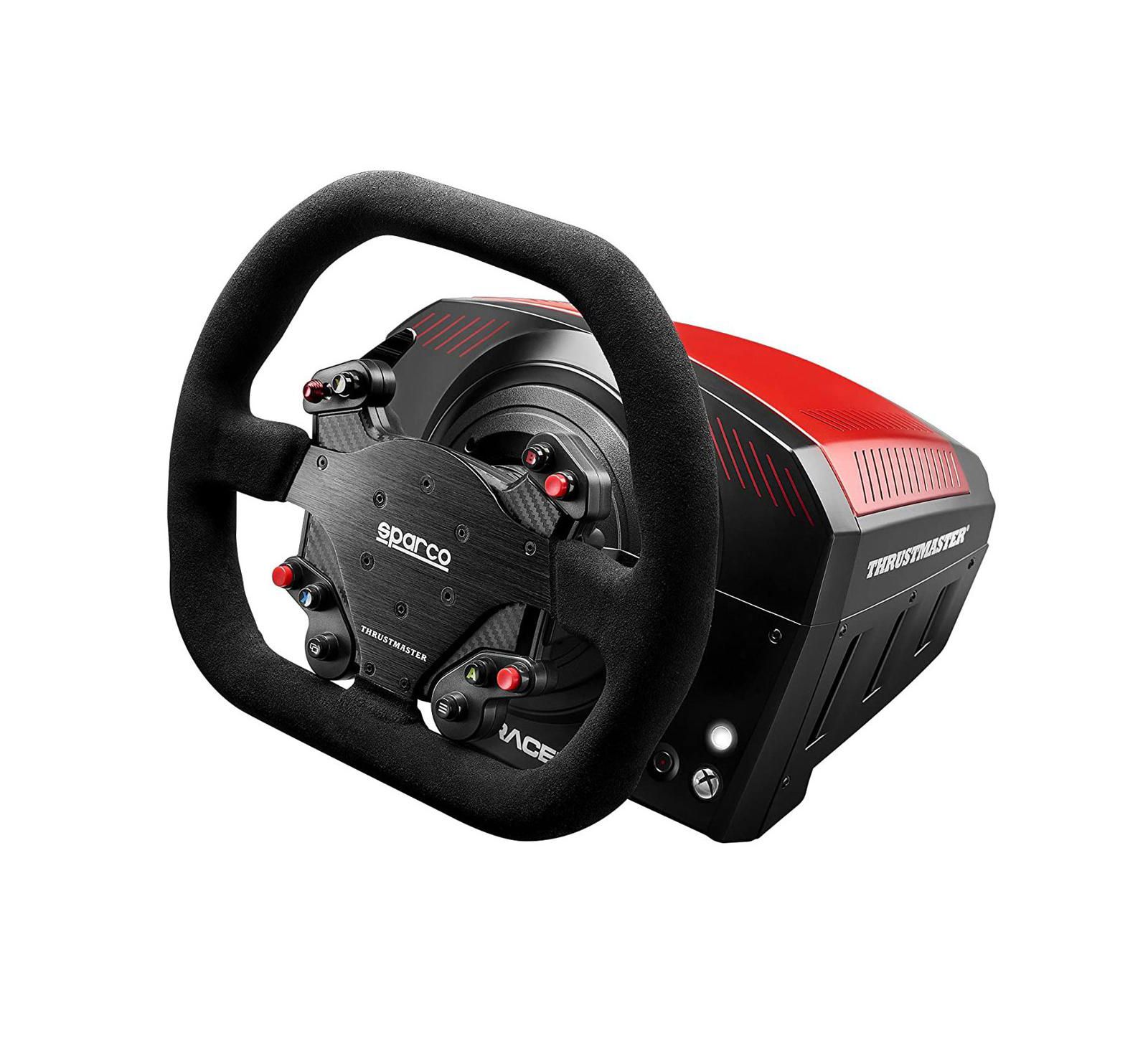 Thrustmaster TS-XW Racer Sparco P310 Competition Mod Wired Force Feedback Racing Wheel with T3PA 3-Pedal Set for PC, Xbox Series X|S, Xbox One