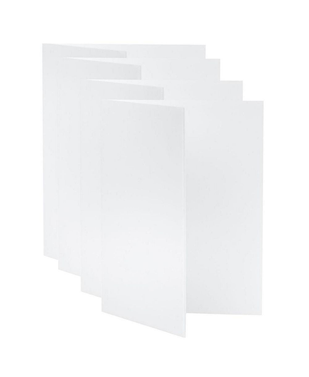 V-FLAT WORLD Tabletop V-Flat Small (18"x12"), 4-Pack, White